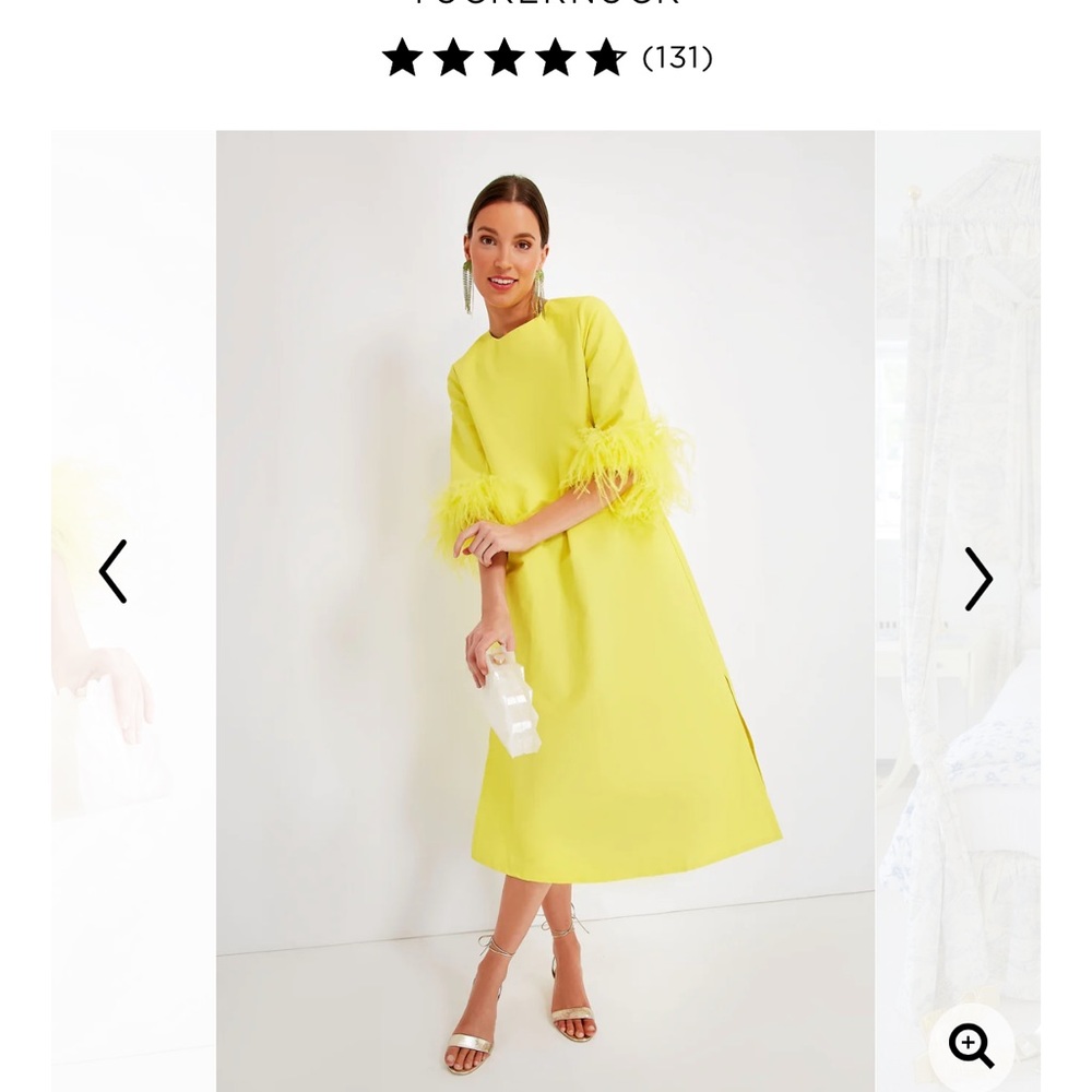 Tuckernuck Jamie Feather Dress- Brand New- Never Worn- Size L